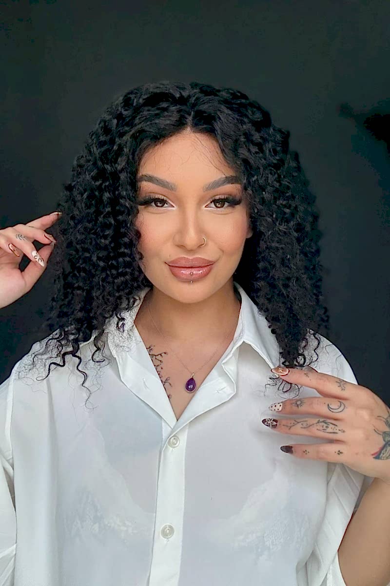 Doğal Tül Peruk %100 Gerçek saç -Her başa uyumludur