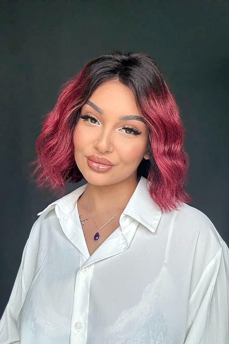 Doğal Tül Peruk %100 Gerçek saç -Her başa uyumludur