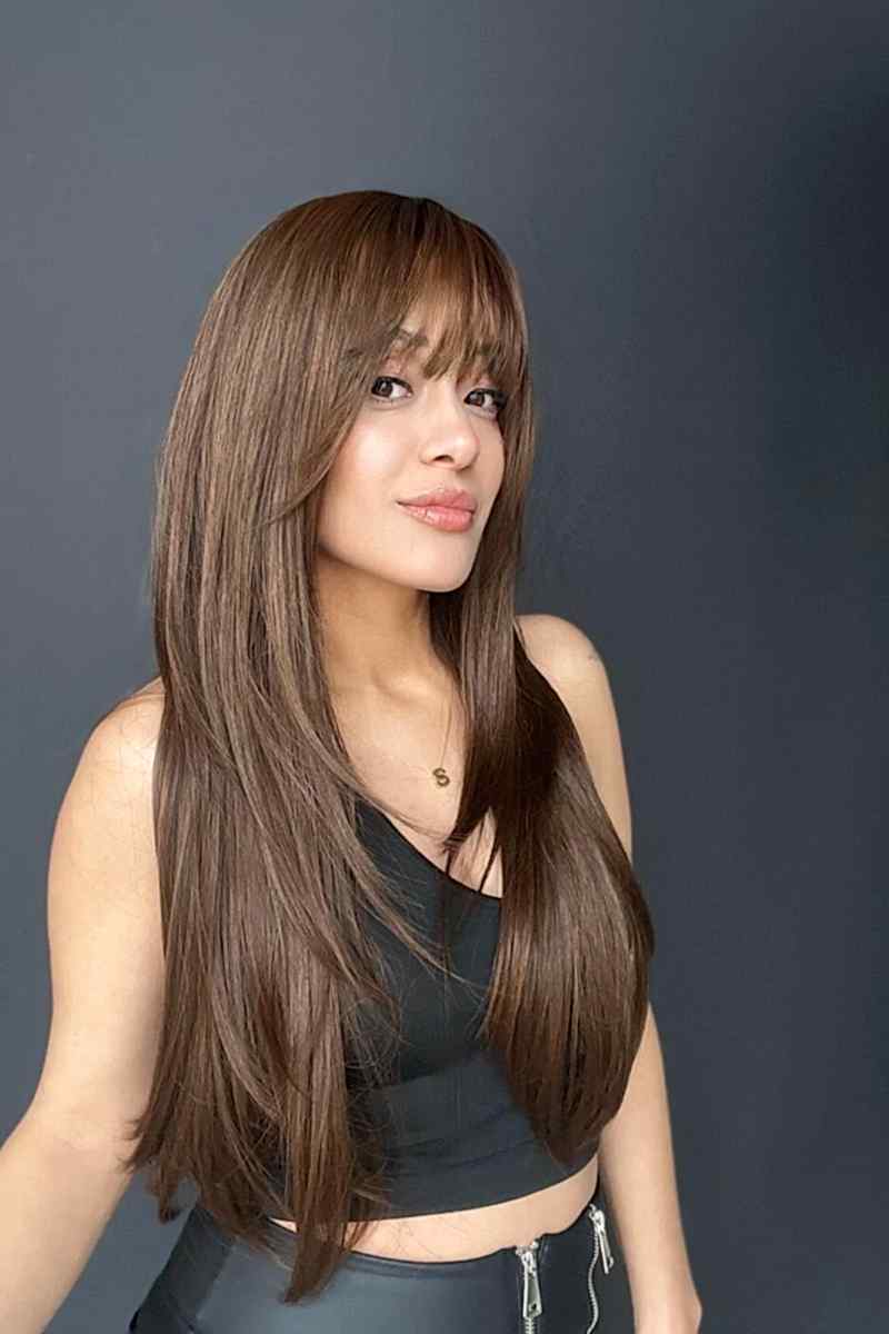 Baby ipek tabanlı Her yöne ayrım yapılabilen ciltli Kahküllü peruk