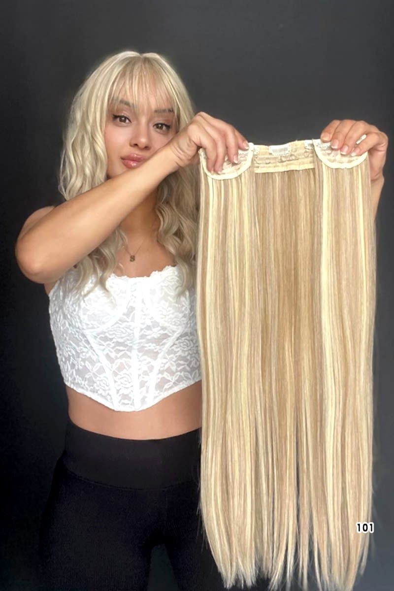 Düz Yarım Ay + 2 Yan Çıt Çıt 