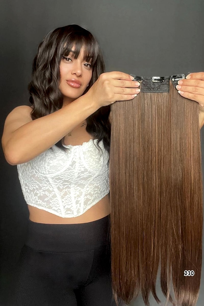 Düz Yarım Ay + 2 Yan Çıt Çıt 