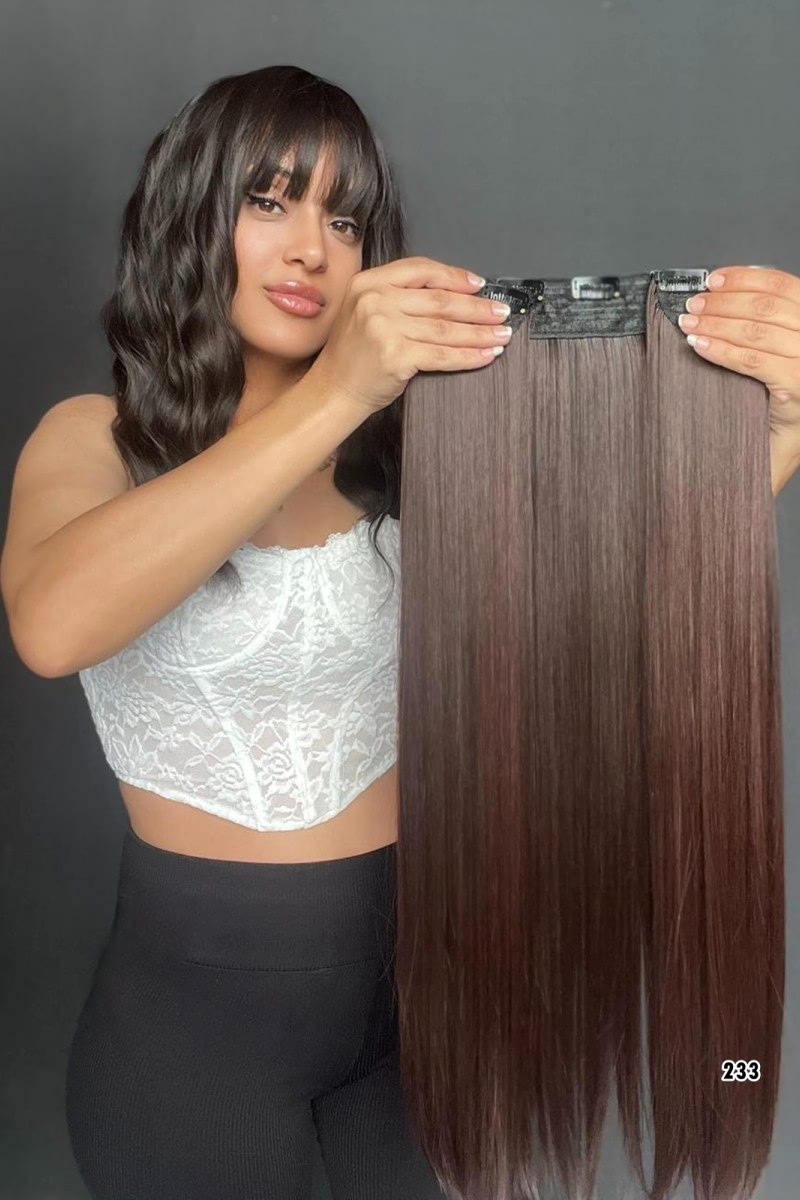 Düz Yarım Ay + 2 Yan Çıt Çıt 