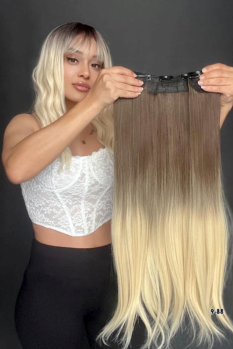 Düz Yarım Ay + 2 Yan Çıt Çıt 