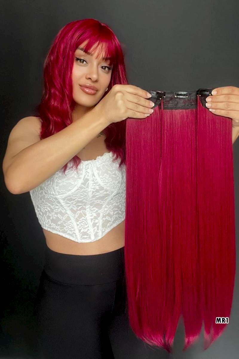 Düz Yarım Ay + 2 Yan Çıt Çıt 