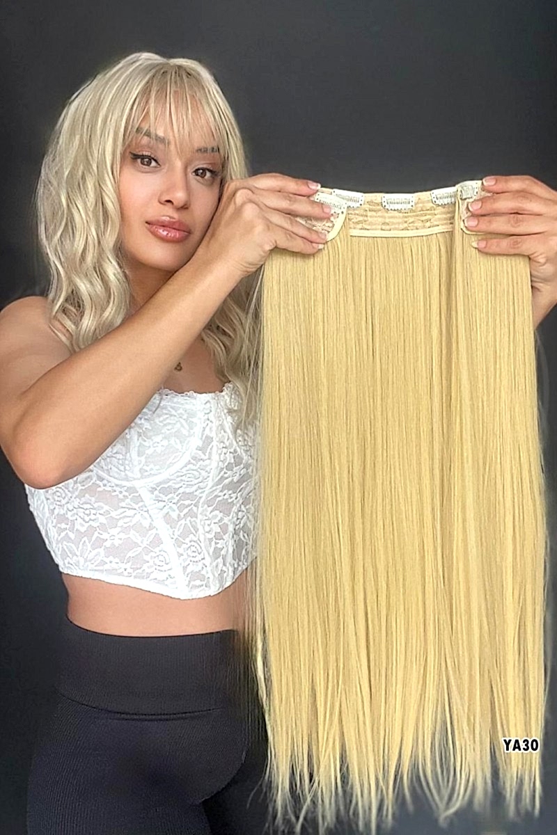 Düz Yarım Ay + 2 Yan Çıt Çıt 