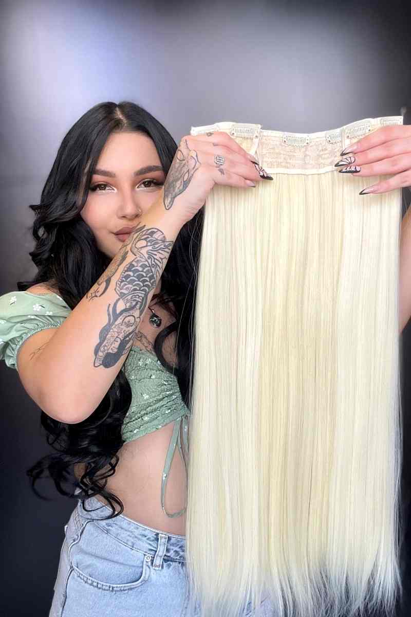 Düz Yarım Ay + 2 Yan Çıt Çıt - Sıcak Kahverengi Düz Yarım Ay + 2 Yan Çıt Çıt - Sıcak Kahverengi