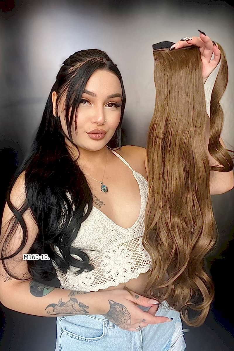 Bağcıklı Dalgalı At Kuyruğu - Kumral