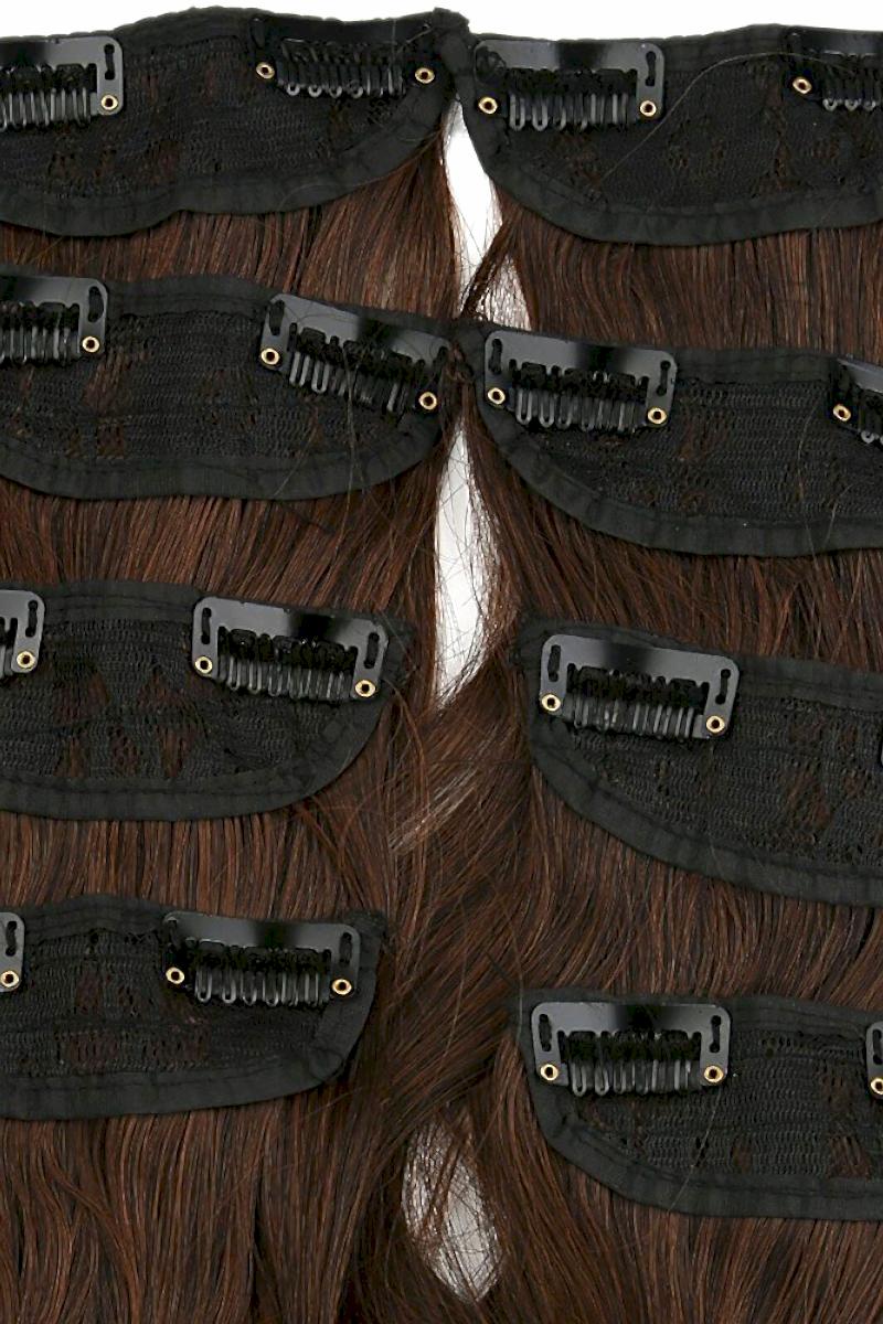 Dalgalı 8 Parça Çıt Çıt - Kahve Karamel