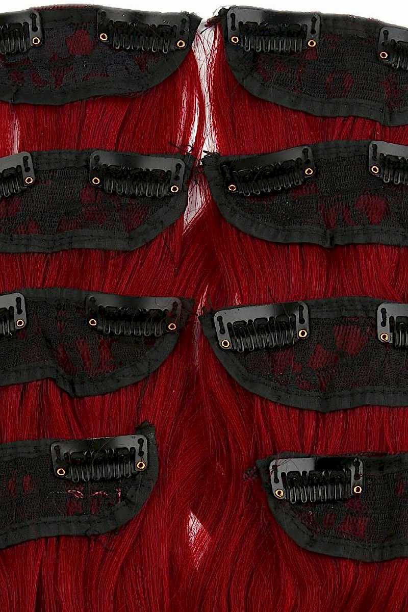 Dalgalı 8 Parça Çıt Çıt - Kızıl