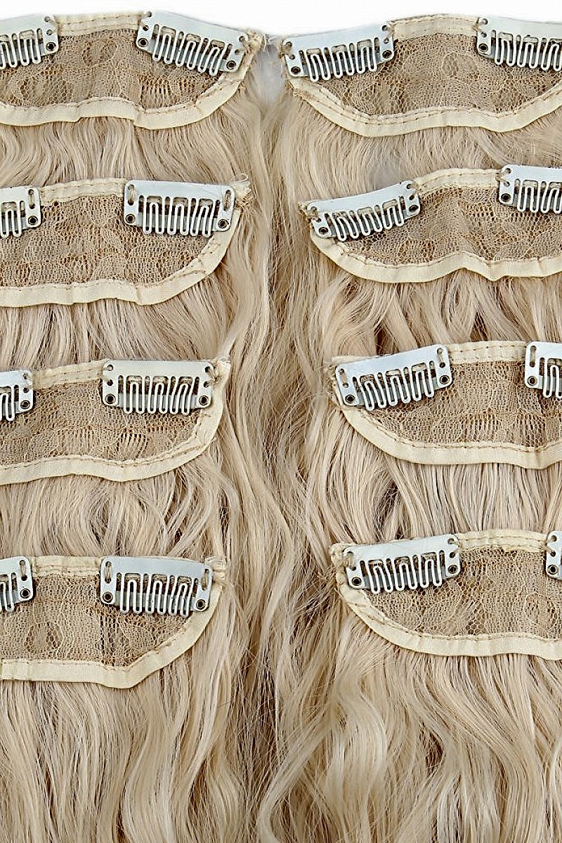 Afro Dalgalı 8 Parça Çıt Çıt - Platin